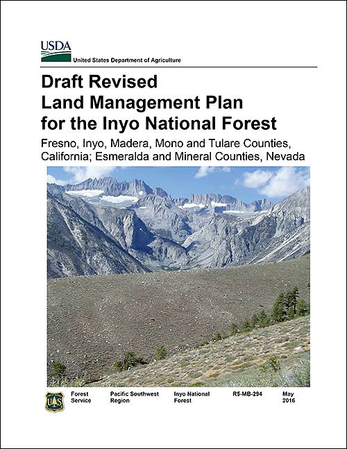 Inyo National Forest: Forest Management Plan Update