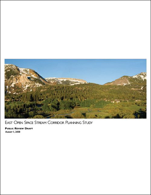 East Open Space Stream Corridor Planning Study